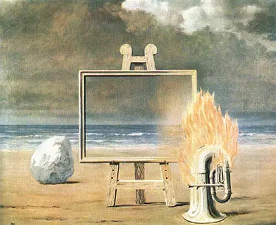 Der schöne Gefangene (The Fair Captive) Rene Magritte
